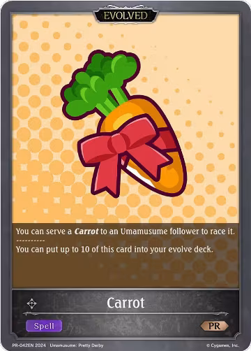 Carrot (Evolved) (PR-042EN), Shadowverse: Evolve Promo Cards — Shadowverse card price