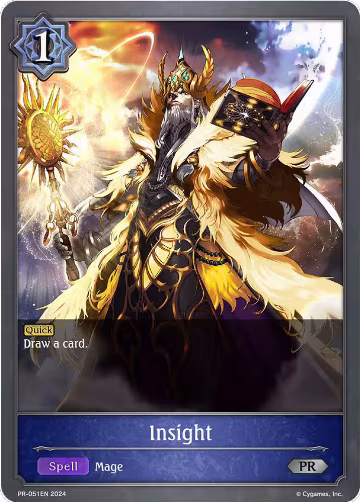 Insight (PR-051EN), Shadowverse: Evolve Promo Cards — Shadowverse card price