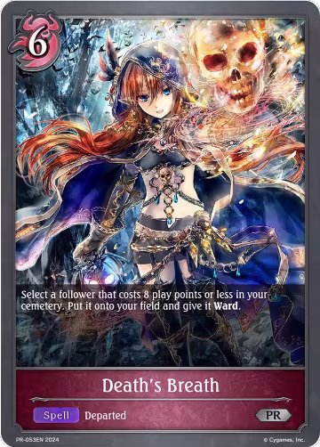 Death's Breath (PR-053EN), Shadowverse: Evolve Promo Cards — Shadowverse card price