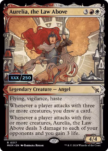 Aurelia, the Law Above (Serial Numbered) (317) — card price