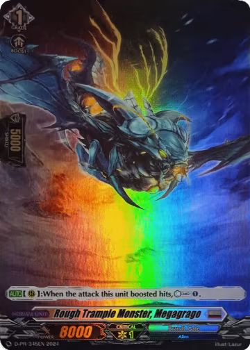 Rough Trample Monster, Megagrago (Foil) (D-PR/345EN), D Promo Cards — Vanguard card price