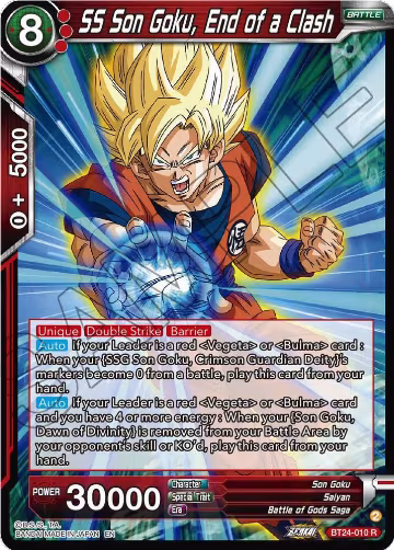 SS Son Goku, End of a Clash (BT24-010), Beyond Generations — DB Super card price