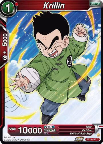 Krillin (BT24-017), Beyond Generations — DB Super card price