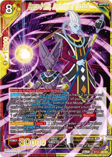 Beerus & Whis, Beginnings of the Gods (BT24-130), Beyond Generations — DB Super card price