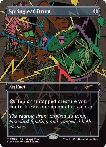 Springleaf Drum (22), Secret Lair Showdown — Magic card price