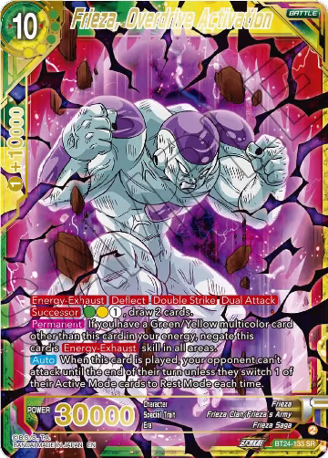 Frieza, Overdrive Activation (BT24-133), Beyond Generations — DB Super card price