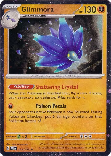 Glimmora - 126/193 (Cosmos Holo) (126/193), Miscellaneous Cards & Products — Pokémon card price