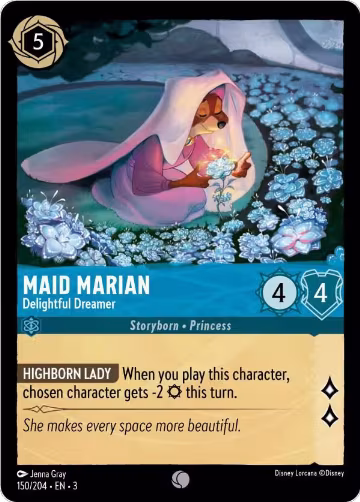 Maid Marian - Delightful Dreamer (150/204), Into the Inklands — Lorcana card price