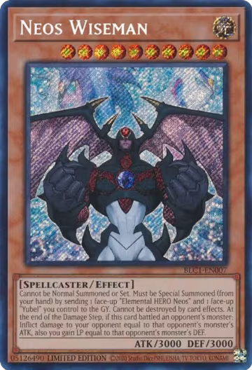 Neos Wiseman (BLC1-EN007), Battles of Legend: Chapter 1 — Yu-Gi-Oh! card price
