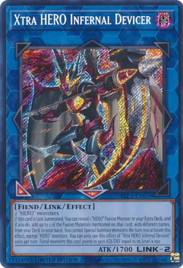 Xtra HERO Infernal Devicer (BLC1-EN009) — card price