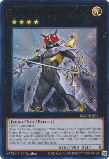 Evilswarm Exciton Knight (BLC1-EN015), Battles of Legend: Chapter 1 — Yu-Gi-Oh! card price