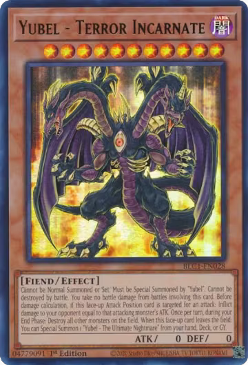 Yubel - Terror Incarnate (BLC1-EN028), Battles of Legend: Chapter 1 — Yu-Gi-Oh! card price