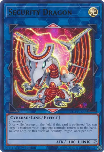Security Dragon (BLC1-EN043), Battles of Legend: Chapter 1 — Yu-Gi-Oh! card price