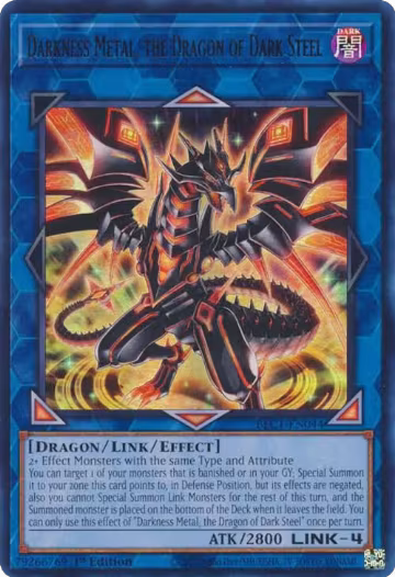 Darkness Metal, the Dragon of Dark Steel (BLC1-EN044), Battles of Legend: Chapter 1 — Yu-Gi-Oh! card price