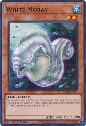 White Moray (BLC1-EN051), Battles of Legend: Chapter 1 — Yu-Gi-Oh! card price