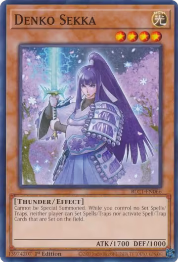 Denko Sekka (BLC1-EN066), Battles of Legend: Chapter 1 — Yu-Gi-Oh! card price