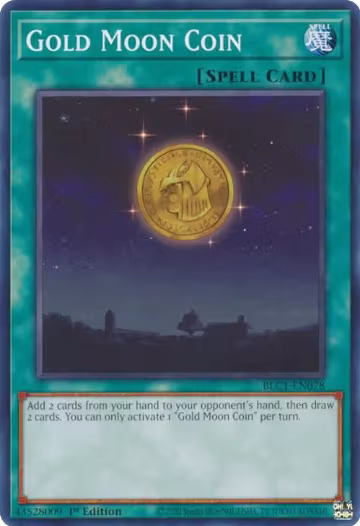 Gold Moon Coin (BLC1-EN078), Battles of Legend: Chapter 1 — Yu-Gi-Oh! card price