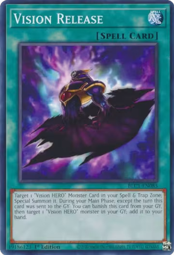 Vision Release (BLC1-EN085), Battles of Legend: Chapter 1 — Yu-Gi-Oh! card price