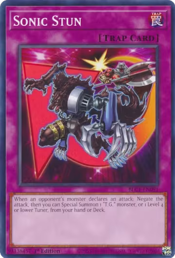 Sonic Stun (BLC1-EN091), Battles of Legend: Chapter 1 — Yu-Gi-Oh! card price