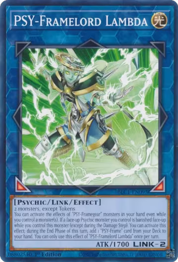 PSY-Framelord Lambda (BLC1-EN095), Battles of Legend: Chapter 1 — Yu-Gi-Oh! card price