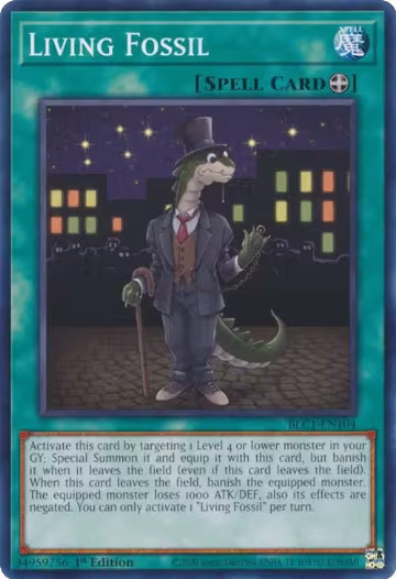 Living Fossil (BLC1-EN104), Battles of Legend: Chapter 1 — Yu-Gi-Oh! card price