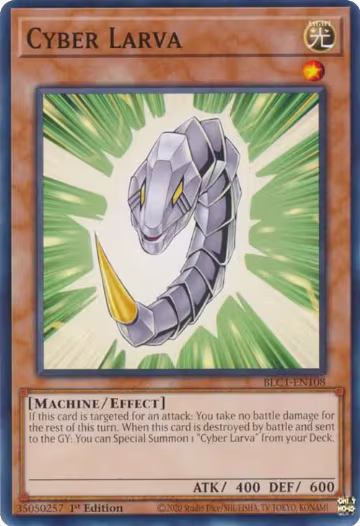 Cyber Larva (BLC1-EN108), Battles of Legend: Chapter 1 — Yu-Gi-Oh! card price