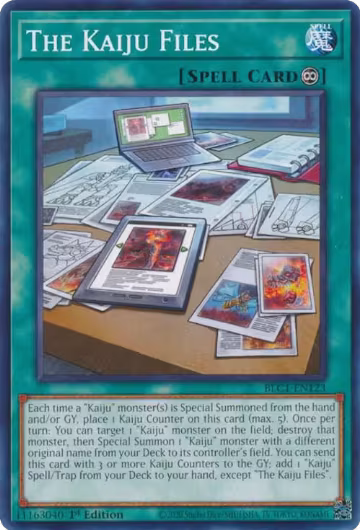 The Kaiju Files (BLC1-EN123), Battles of Legend: Chapter 1 — Yu-Gi-Oh! card price