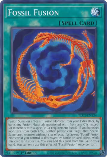Fossil Fusion (BLC1-EN134), Battles of Legend: Chapter 1 — Yu-Gi-Oh! card price