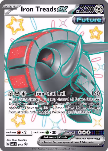 Iron Treads ex - 073 (073), Scarlet & Violet Promo Cards — Pokémon card price