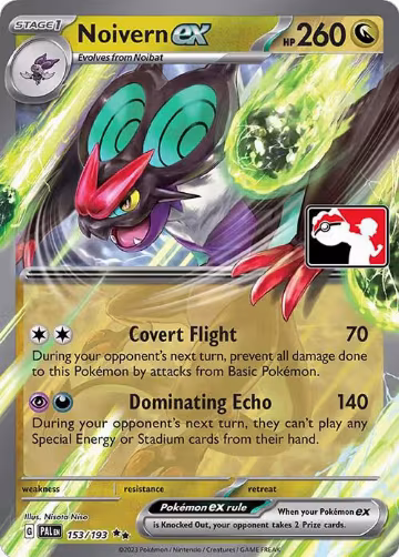 Noivern ex - 153/193 (153/193), Prize Pack Series Cards — Pokémon card price