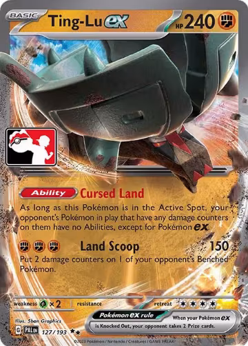 Ting-Lu ex - 127/193 (127/193), Prize Pack Series Cards — Pokémon card price