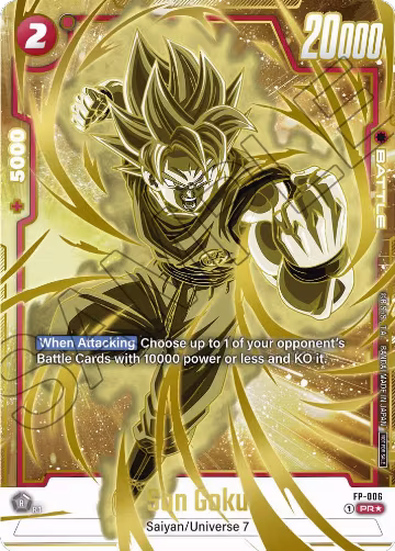 Son Goku - FP-006 (Gold) (FP-006) — card price