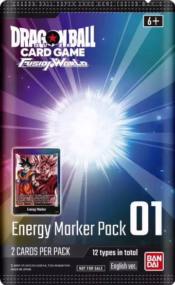 Energy Marker Pack 01, Fusion World Energy Markers — DB Fusion sealed product price
