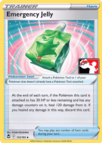 Emergency Jelly - 155/195 (155/195), Prize Pack Series Cards — Pokémon card price