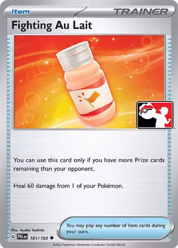 Fighting Au Lait - 181/193 (181/193), Prize Pack Series Cards — Pokémon card price