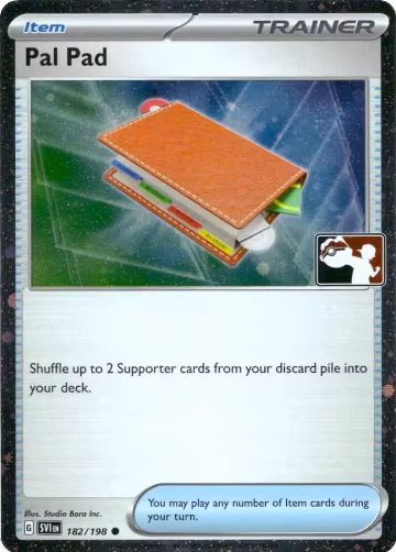 Pal Pad - 182/198 (Cosmos Holo) (182/198), Prize Pack Series Cards — Pokémon card price