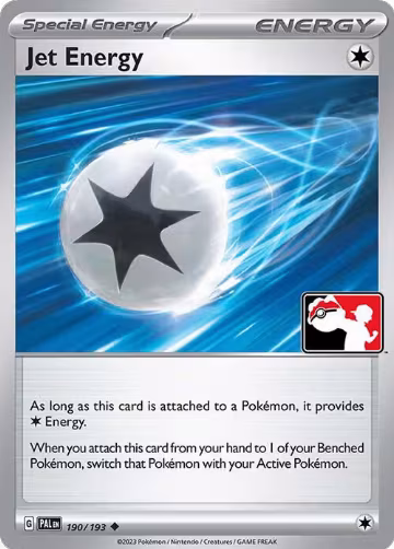 Jet Energy - 190/193 (190/193), Prize Pack Series Cards — Pokémon card price