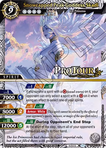 Snowcapped Peak Goddess Skadi (X Rare Special Pack Vol. 3) (BSS03-061), Battle Spirits Saga Promo Cards — Battle Spirits card price