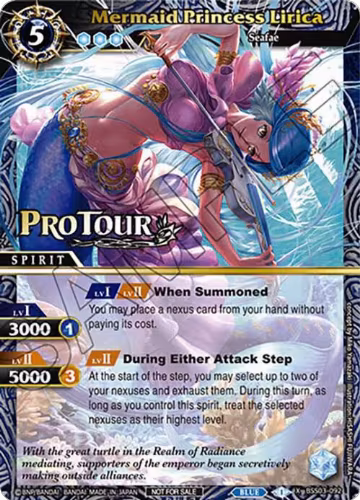 Mermaid Princess Lirica (X Rare Special Pack Vol. 3) (BSS03-092), Battle Spirits Saga Promo Cards — Battle Spirits card price