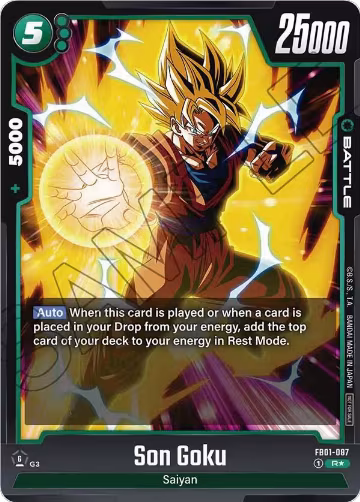 Son Goku - FB01-087 (Tournament Pack 01) (FB01-087), Tournament and Championship Promos — DB Fusion card price
