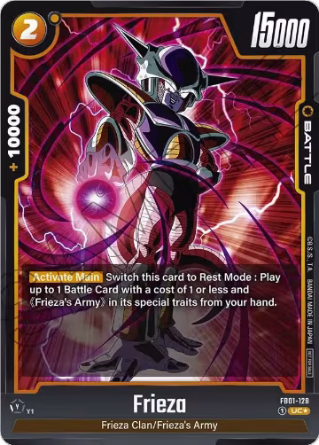 Frieza - FB01-128 (Tournament Pack 01) (FB01-128), Tournament and Championship Promos — DB Fusion card price