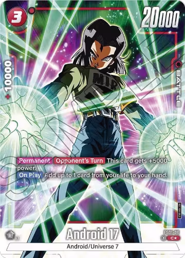 Android 17 (Tournament Pack -Winner- 01) (FS01-06), Tournament and Championship Promos — DB Fusion card price