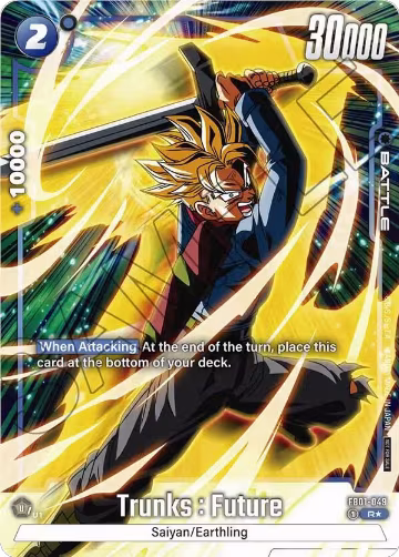 Trunks : Future - FB01-049 (Tournament Pack -Winner- 01) (FB01-049), Tournament and Championship Promos — DB Fusion card price