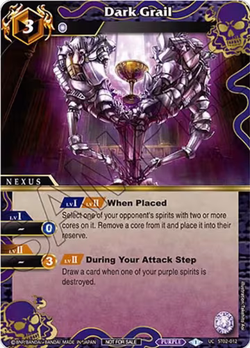 Dark Grail (Event Pack Vol. 4) (ST02-012), Launch & Event Promos — Battle Spirits card price