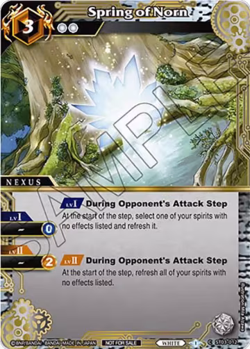 Spring of Norn (Event Pack Vol. 4) (ST03-012), Launch & Event Promos — Battle Spirits card price