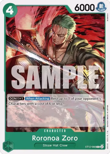 Roronoa Zoro (ST12-008) — card price