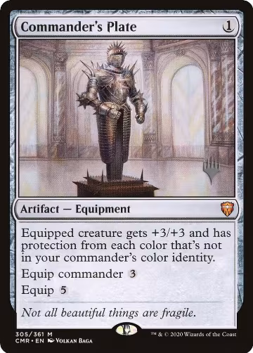 Commander's Plate (305), Promo Pack: Murders at Karlov Manor — Magic card price