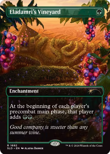 Eladamri's Vineyard (1692), Secret Lair Drop Series — Magic card price