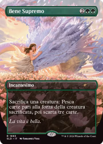 Greater Good (Italian) - "Bene Supremo" (1693), Secret Lair Drop Series — Magic card price