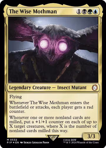 The Wise Mothman (Surge Foil) (532), Universes Beyond: Fallout — Magic card price
